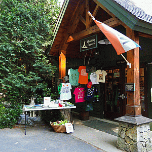 Inside the gift shop