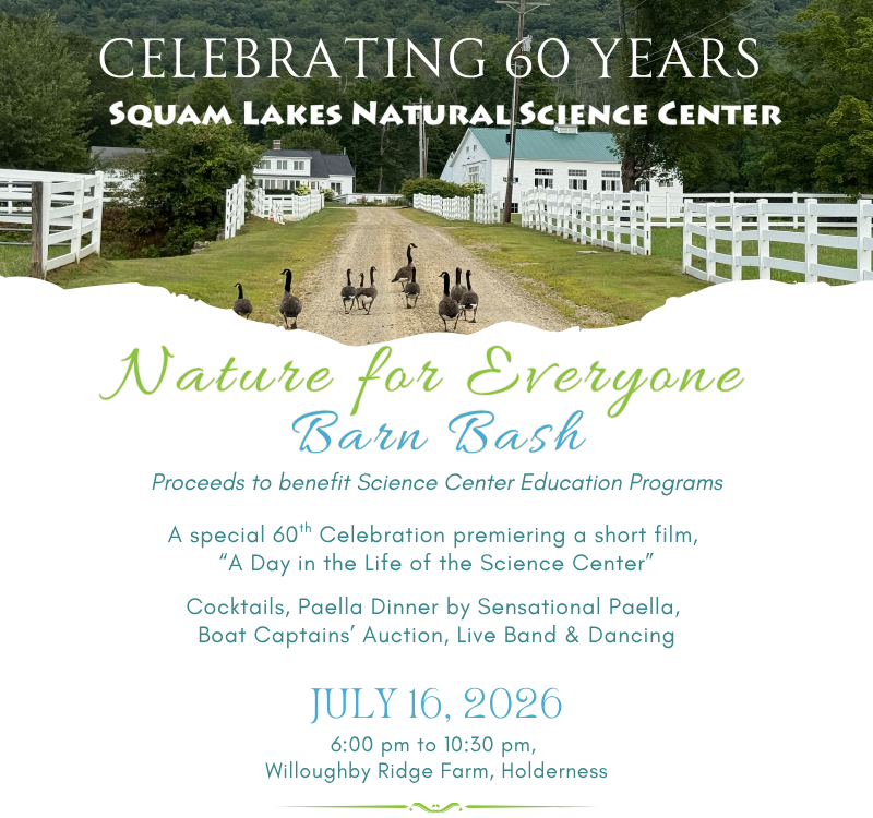 Invite for 60th Nature for Everyone Barn Bash