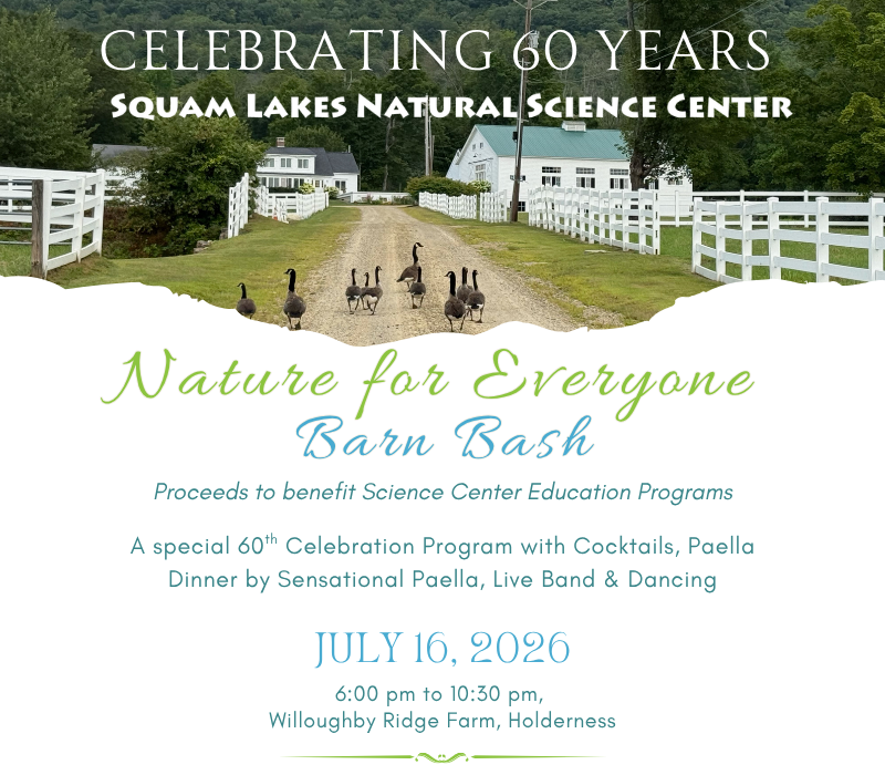 Invite for 60th Nature for Everyone Barn Bash