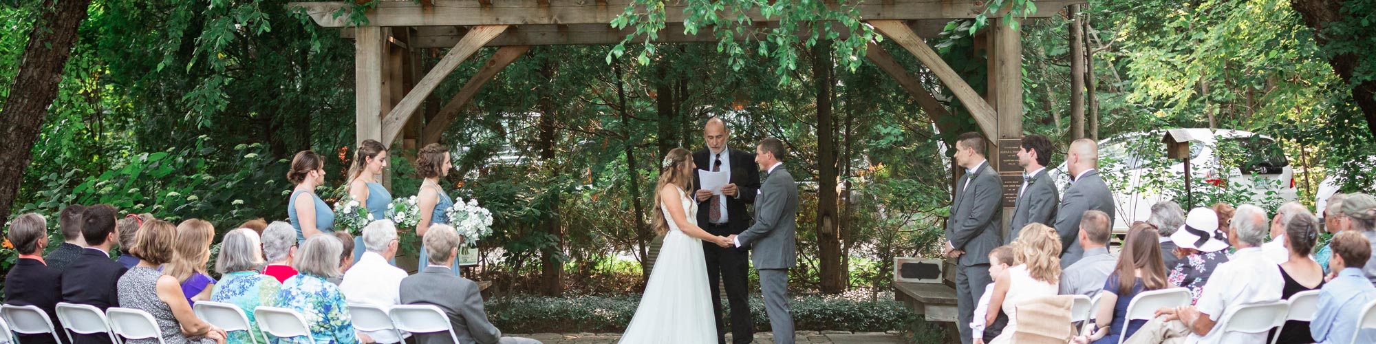 Wedding at Kirkwood Gardens. Photo by John Sabino Photography