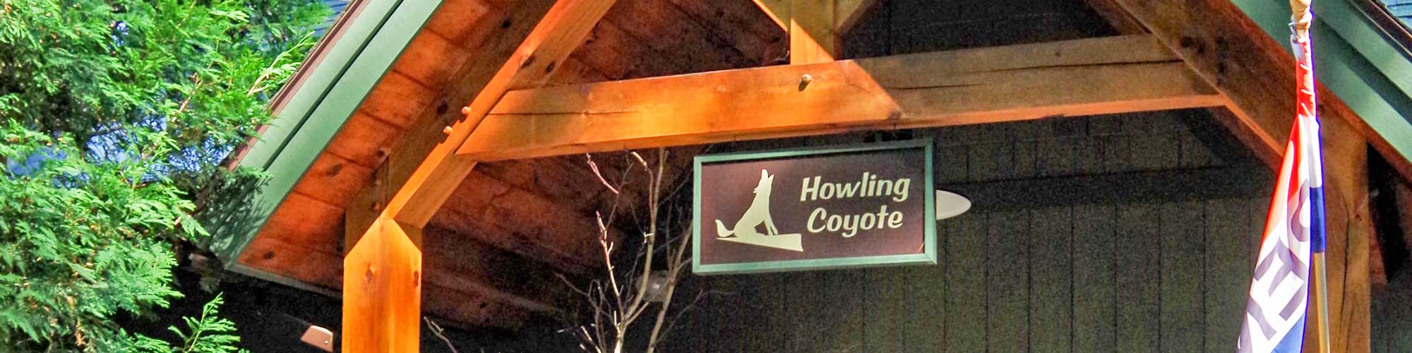 Entrance to the Howling Coyote Gift Shop