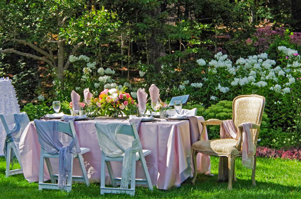 Garden wedding