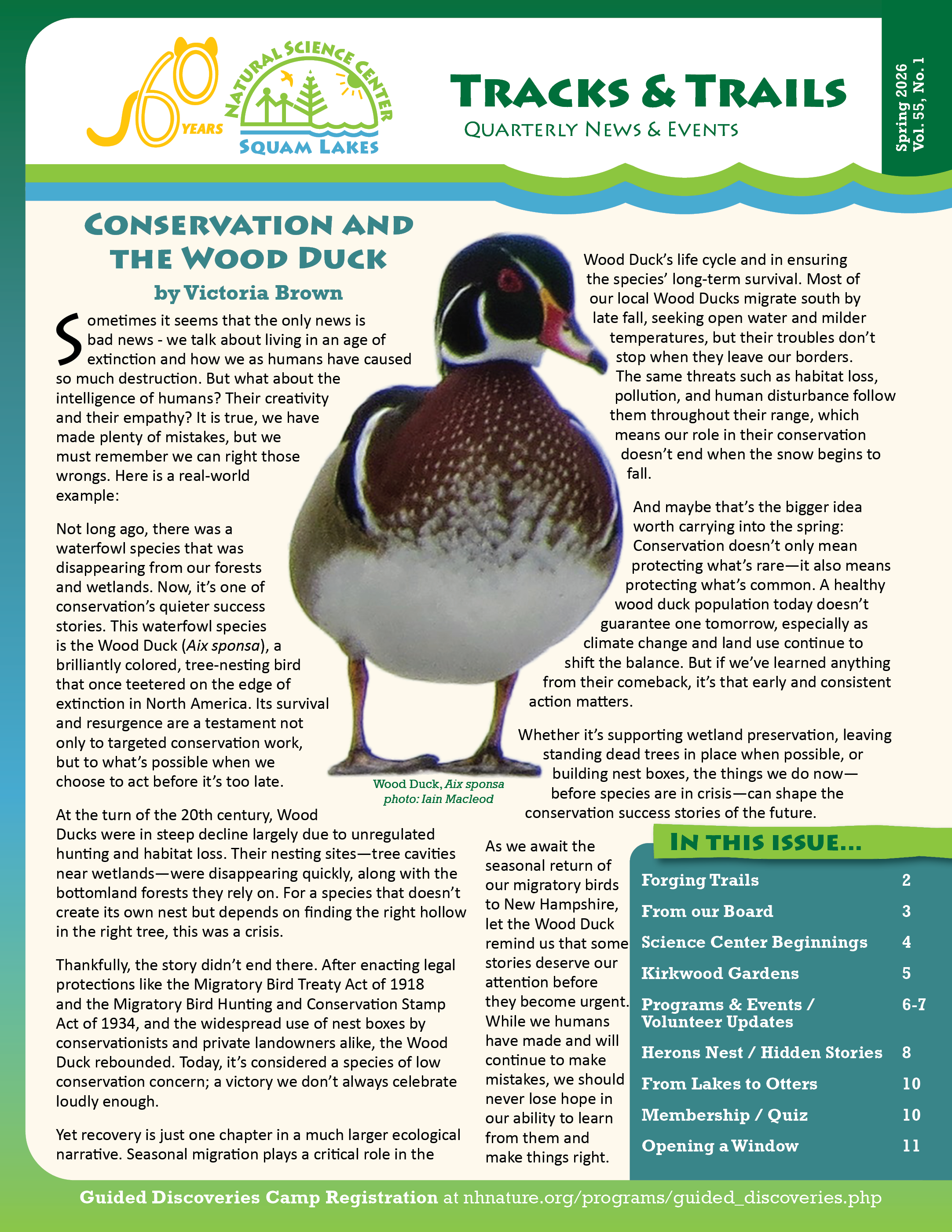 Spring 2026 Tracks & Trails