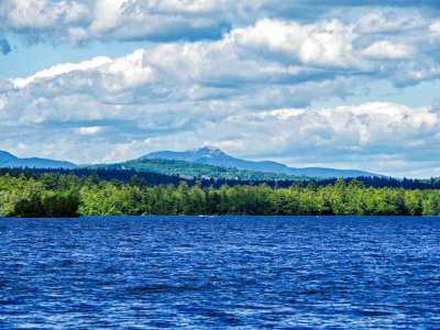 View of Mt Chocorua from Squam Lake